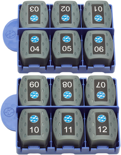 TREND Networks 12 RJ45 remotes t.b.v. VDV II