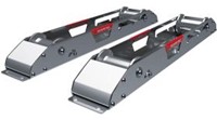 Kabelafroller Rails AS 900 (2 stuks) Ø tot 2000 mm