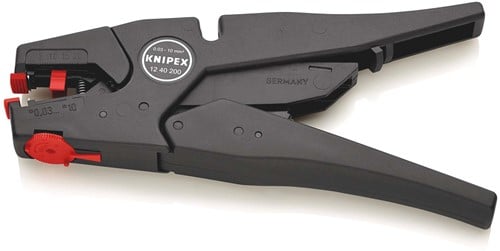 Knipex Afstriptang automatisch 0,03-10 mm²