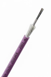 UCS FO kabel, OM4, U-D(ZN)H B2ca, 12v (1x12), Magenta.