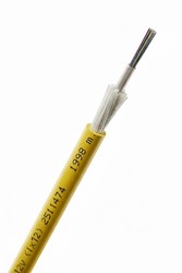 UCS FO kabel, OS2, U-D(ZN)H B2ca, 12v (1x12), Yellow.
