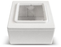 Datwyler opbouwdoos+afdekraam 1v RAL1013