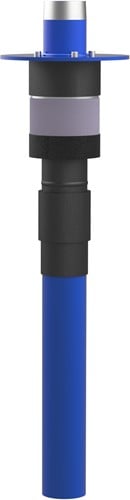Hauff HS W-PE-AG-ARO DN50 BL700 Huisinvoercombinatie water voor gebouwen zonder kelder