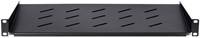 UCS Wandkast Legbord 1HE, D250mm, zwart, vrij hangend.-2