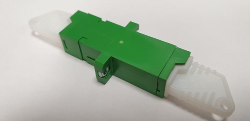 R&M adapter OS2, E2000/APC, simplex, groen-2