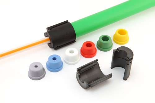 Filoform Deelbare duct seal, 25mm/10-12mm groen 25 stuk(s)