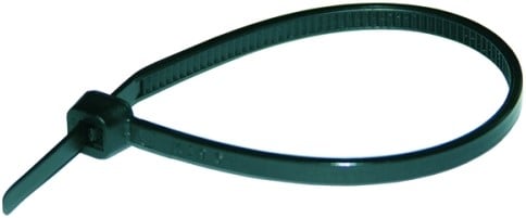 Kabelbinder, zwart 100 stuk(s)