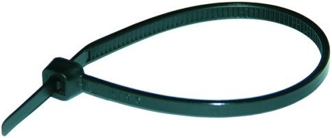 Kabelbinder, 371x4,8mm zwart 100 stuk(s)