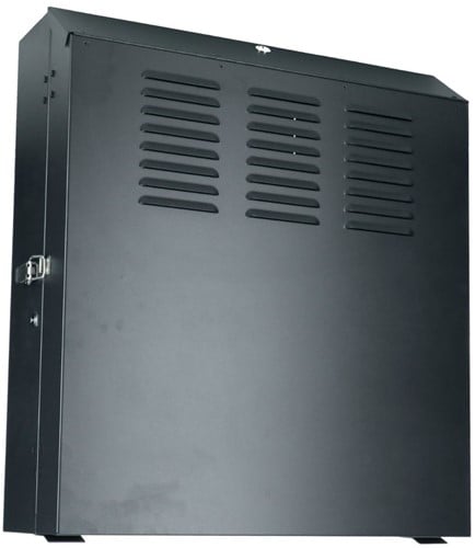UCS Wandpatchkast 19 inch, 5HE, B675mm, D250mm, H730mm, zwart