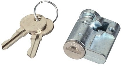 UCS halve euro cilinder T3 met 2 sleutels Op = OP