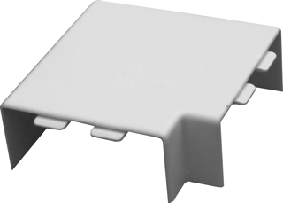 Canalit M5 V 60/40 W Verticaal hoekstuk kabelkoker WIT