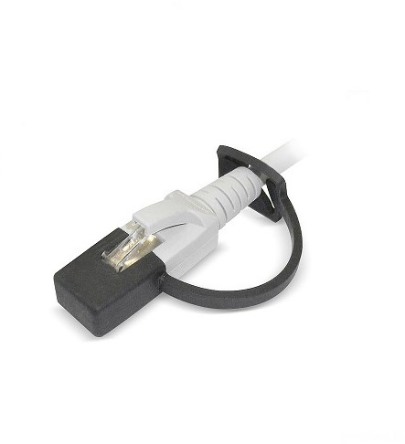 Datwyler Stofkap t.b.v. RJ45 patchkabels, zwart