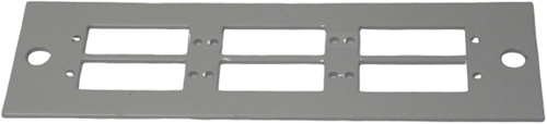 UCS inzetplaatje 6x SCD grijs