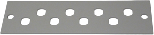 UCS inzetplaatje 8x ST grijs