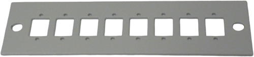 UCS inzetplaatje 8x SC/LCD grijs