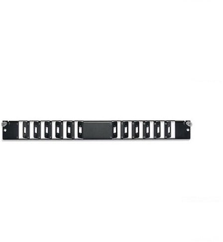 Datwyler FO front OV-TS SC/LC duplex RAL9005 zwart