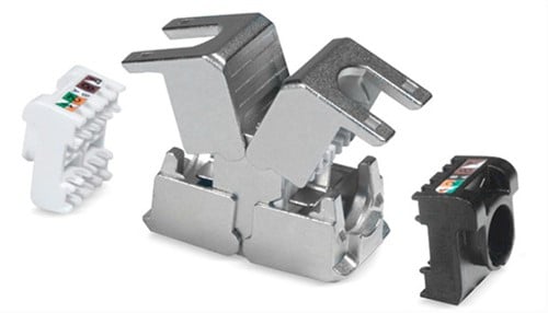 Datwyler Cat. 6A kabelverbinder, Tool-less compact
