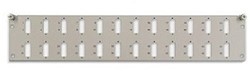 Datwyler FO front, OV-T/S, 24v, SC duplex, 2HE, Ral7035 grijs