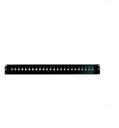 Datwyler FO front, OV-T/S, 24v, ST Simplex, 1HE, Ral9005 zwart