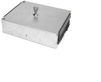 Datwyler CP box 6v, incl. deksel, IP20, metaal, excl. front
