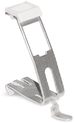 Datwyler DIN rail adapter, tbv Keystone, metaal