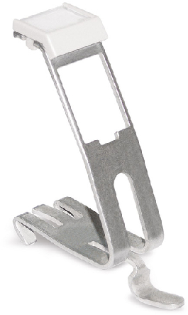 Datwyler DIN rail adapter, tbv Keystone, metaal