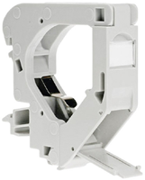 Datwyler DIN rail adapter, IP20, tbv Keystone, kunststof.