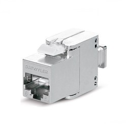 Datwyler Keystone, Cat6, KS-TS, Slimline, STP, RJ45 (Tool-less) 12 stuk(s)