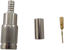 Amphenol 1.0/2.3 Push Pull straight plug