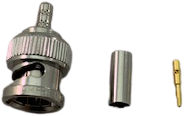 Amphenol BNC connector crimp plug 75 Ohm - 0,4 kabel