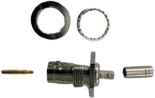 Amphenol BNC chassisdeel 75 Ohm 0,4 kabel