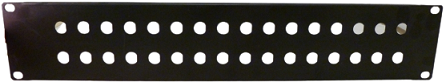 2HE 32-poort panel tbv BNC chassis delen