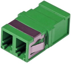 UCS Adapter OS2 LC/APC duplex groen, flangeless
