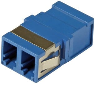 UCS Adapter OS2 LC/PC duplex blauw, flangeless