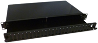1HE schuiflade 24xSCD duplex. leeg zwart-2