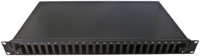 1HE schuiflade 24xSCD duplex. leeg zwart