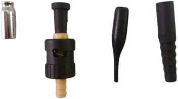 Amphenol ST I / PC connector SM kunststof 3mm