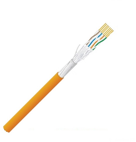 Datwyler Datakabel 6552 Cat6a/Ea, F/FTP 500Mhz, Dca-s2.d1.a1, LS0H oranje (AWG23) 500m 500m