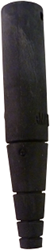 Amphenol zwarte tule 2mm voor ST/SC/FC