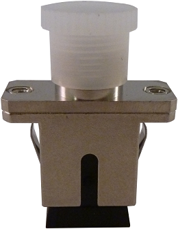Amphenol SC - FC SM simplex adapter Op = Op