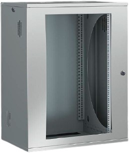 Rittal FlatBox wandbehuizing met zichtdeur, 21HE, 700x1025x700 mm (BxHxD)