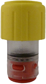 UCS gaskoppeling 12mm buiten  4-8mm kabel Op = Op