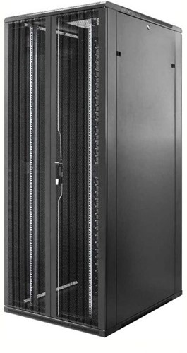 UCS Serverkast 42HE, B800 D1000, geperforeerde deur voor, split deur achter, zwart