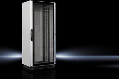 VX IT Netwerkbehuizing 42HE, D=800mm, met zichtdeur, voorgemonteerd,  met standaard 19"-profielen.