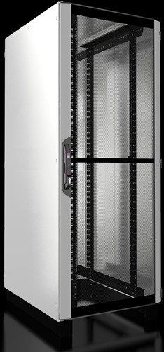 Rittal VX IT Serverrack 42HE, D=1000mm, met geperforeerde deur, standaard 19"-profielen, voorgemonteerd.-2
