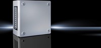 KX Klemmenkasten, plaatstaal, met wartelplaat 400x300x120mm -2