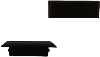 SC duplex blinddopje rubber Op = Op
