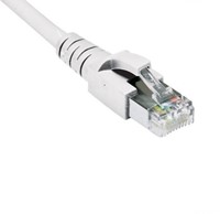 Datwyler Patchkabel S/FTP Cat6A, flex, LS0H, wit, 0,5m