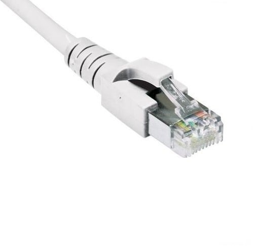 Datwyler Patchkabel S/FTP Cat6A, flex, LS0H, wit, 15m