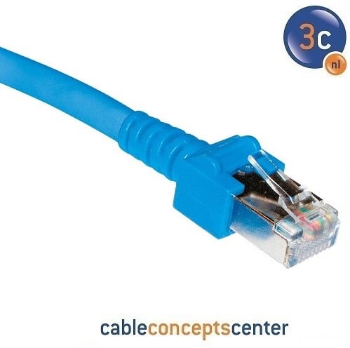 Datwyler Patchkabel SF/UTP Cat5e, flex, LS0H, blauw, 4m